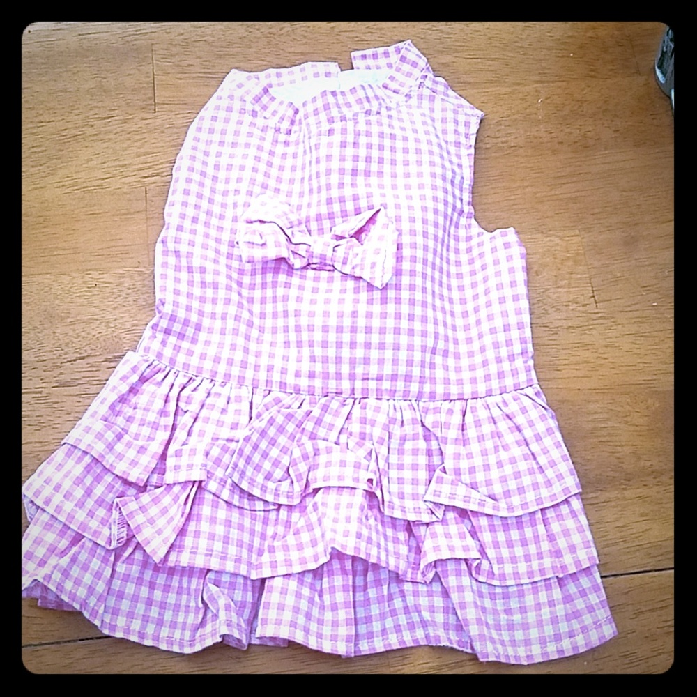 Plaid Dog Dress